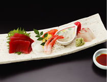Assortiment de sashimis