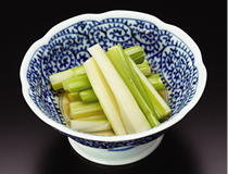 Celery with Tosa vinegar